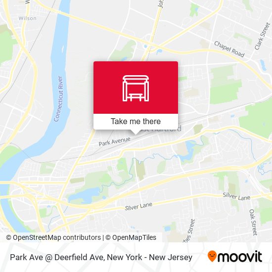 Mapa de Park Ave @ Deerfield Ave