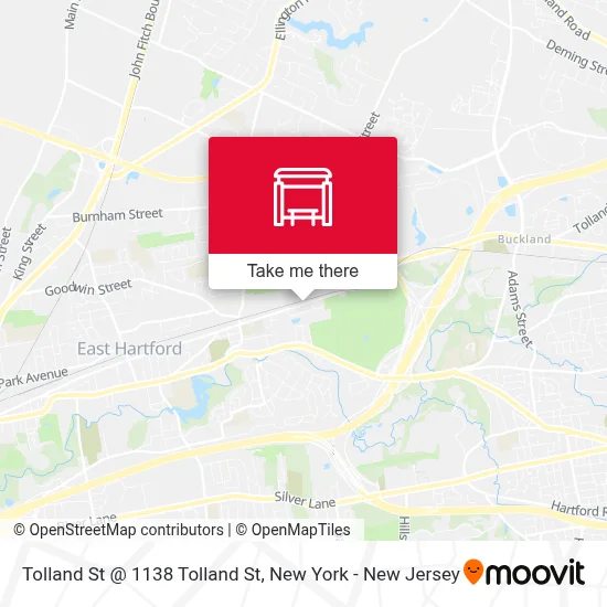 Tolland St @ 1138 Tolland St map