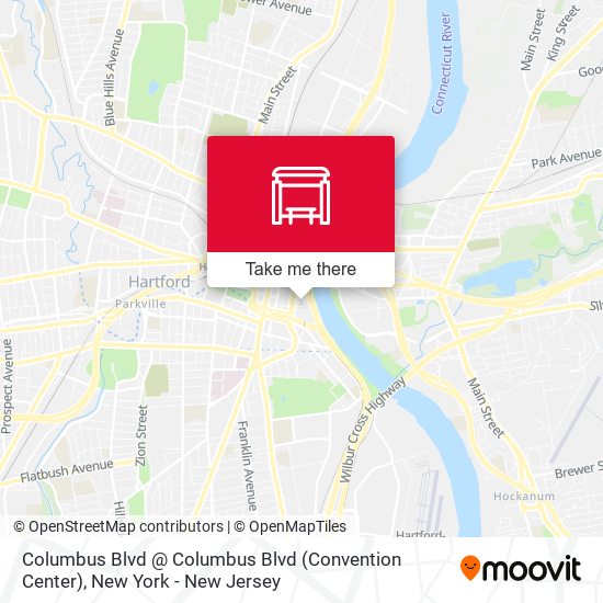 Mapa de Columbus Blvd @ Columbus Blvd (Convention Center)