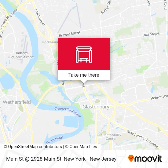 Main St @ 2928 Main St map