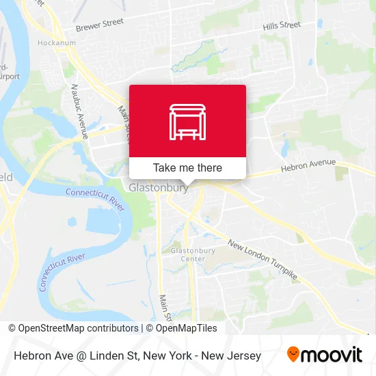 Hebron Ave @ Linden St map