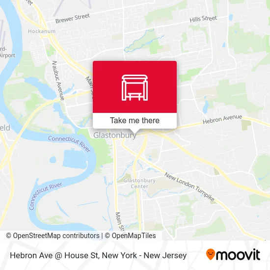 Hebron Ave @ House St map