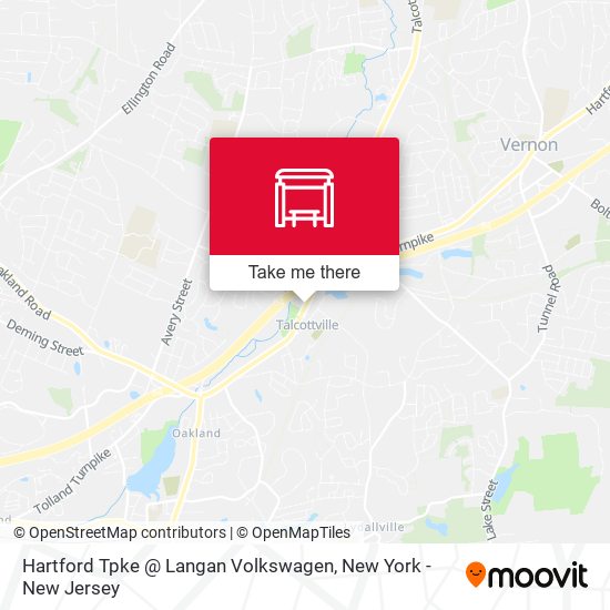 Hartford Tpke @ Langan Volkswagen map