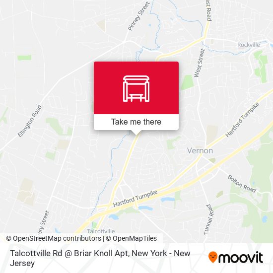 Talcottville Rd @ Briar Knoll Apt map