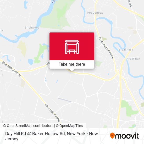 Mapa de Day Hill Rd @ Baker Hollow Rd