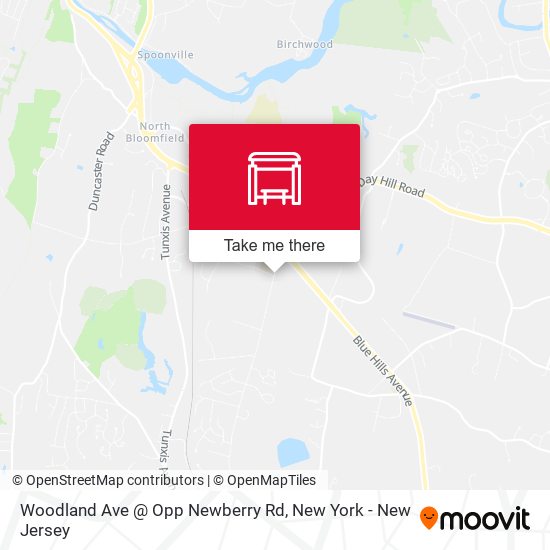 Mapa de Woodland Ave @ Opp Newberry Rd