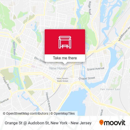 Mapa de Orange St @ Audobon St