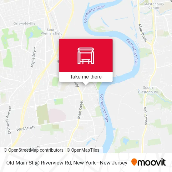 Old Main St @ Riverview Rd map