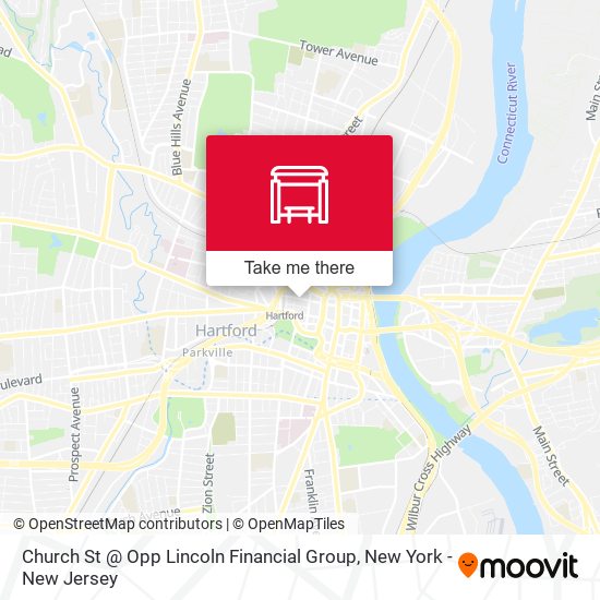 Mapa de Church St @ Opp Lincoln Financial Group
