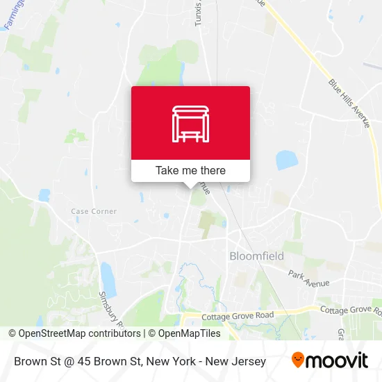 Brown St @ 45 Brown St map