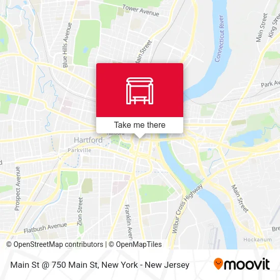 Mapa de Main St @ 750 Main St