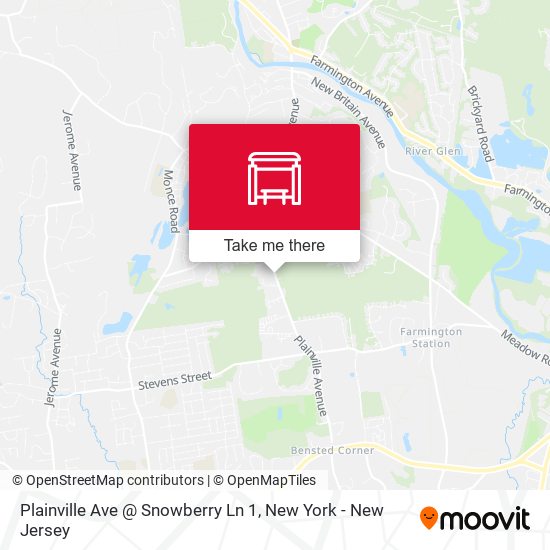 Mapa de Plainville Ave @ Snowberry Ln 1