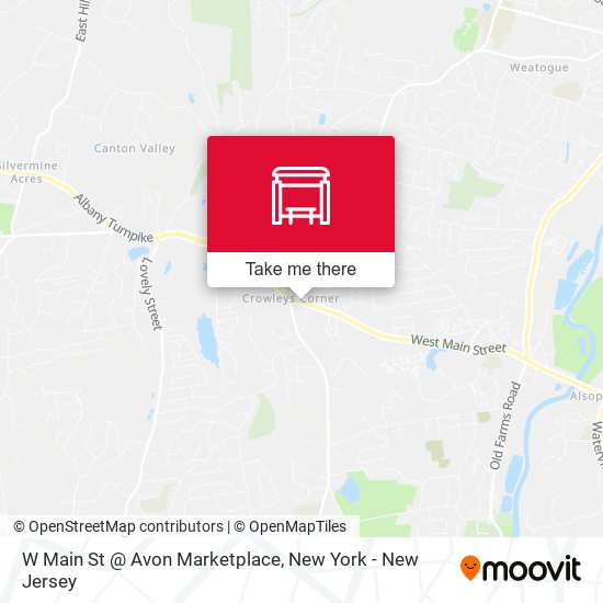 Mapa de W Main St @ Avon Marketplace
