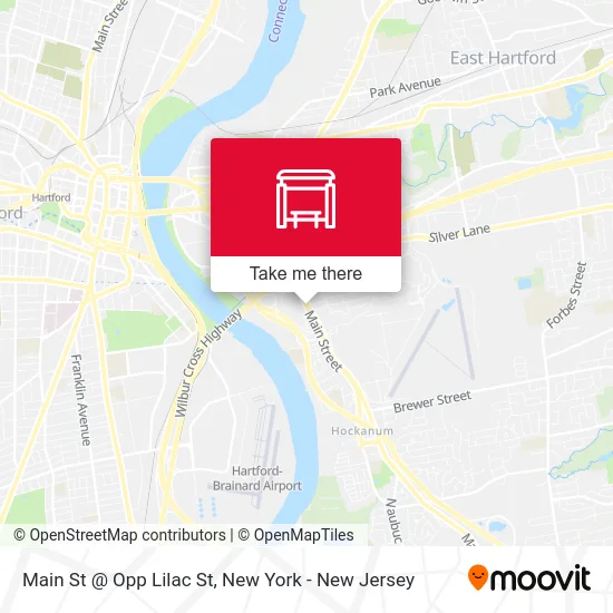 Main St @ Opp Lilac St map