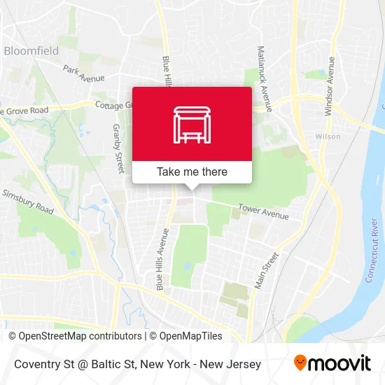 Coventry St @ Baltic St map