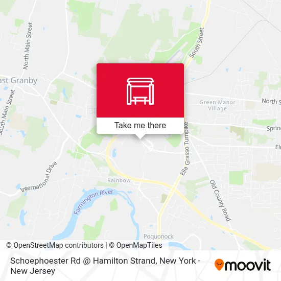 Schoephoester Rd @ Hamilton Strand map