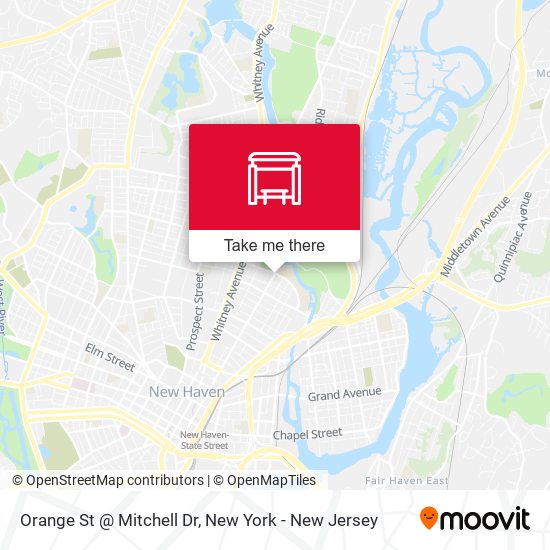 Mapa de Orange St @ Mitchell Dr