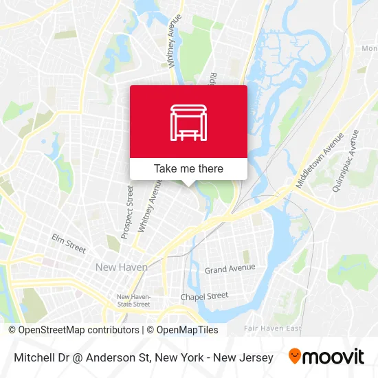 Mitchell Dr @ Anderson St map