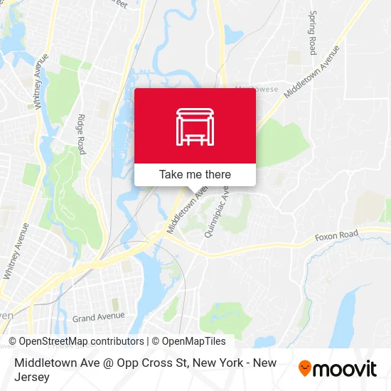 Middletown Ave @ Opp Cross St map