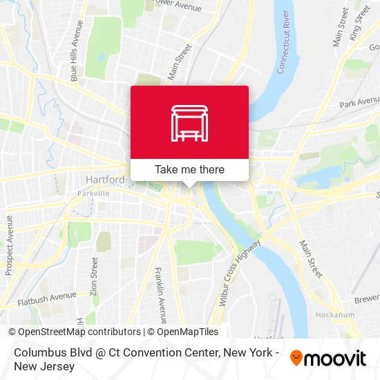 Mapa de Columbus Blvd @ Ct Convention Center