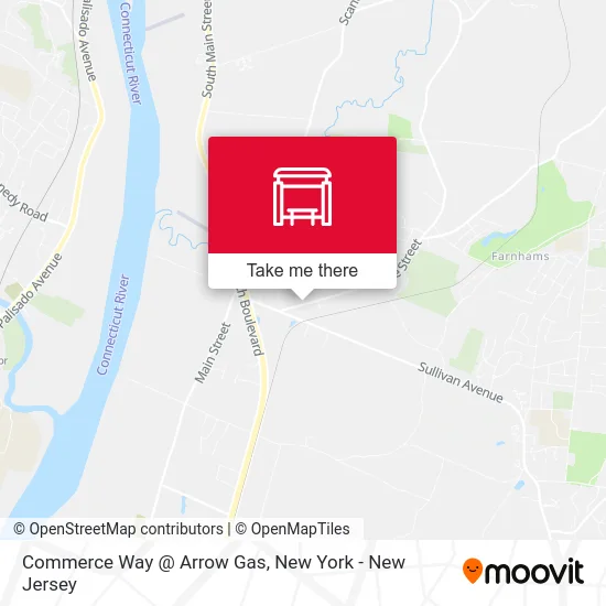 Commerce Way @ Arrow Gas map