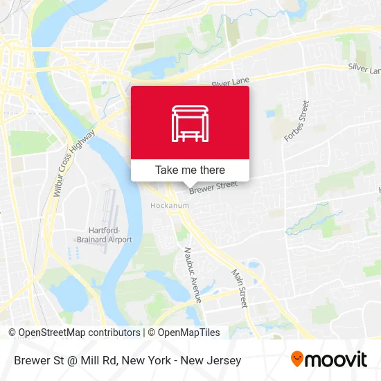Brewer St @ Mill Rd map