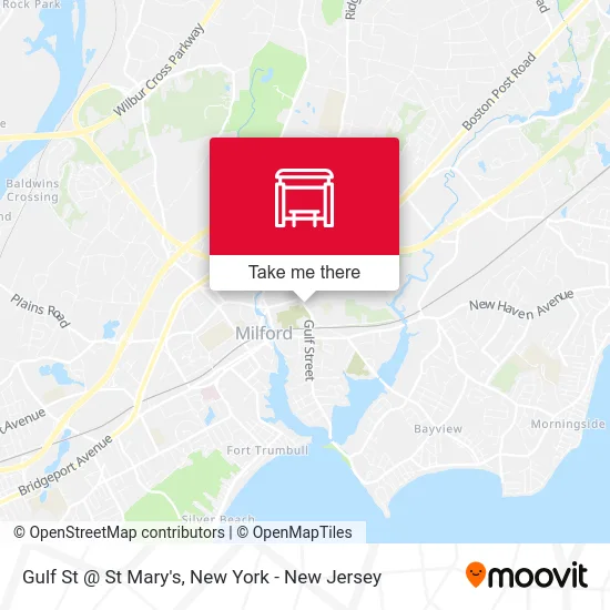 Gulf St @ St Mary's map