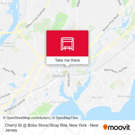 Cherry St @ Bobs Store / Shop Rite map