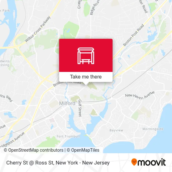 Cherry St @ Ross St map