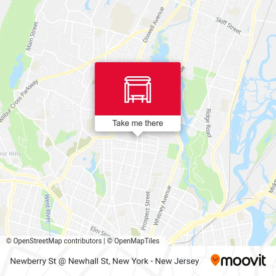 Newberry St @ Newhall St map