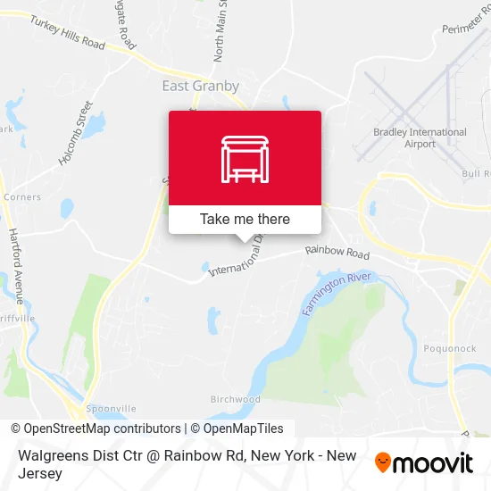 Walgreens Dist Ctr @ Rainbow Rd map