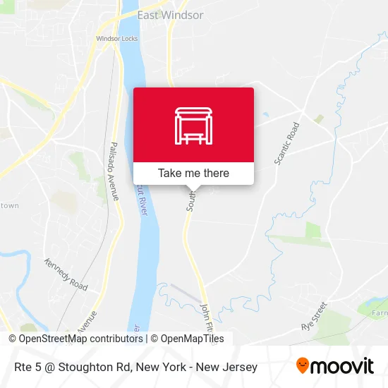 Rte 5 @ Stoughton Rd map