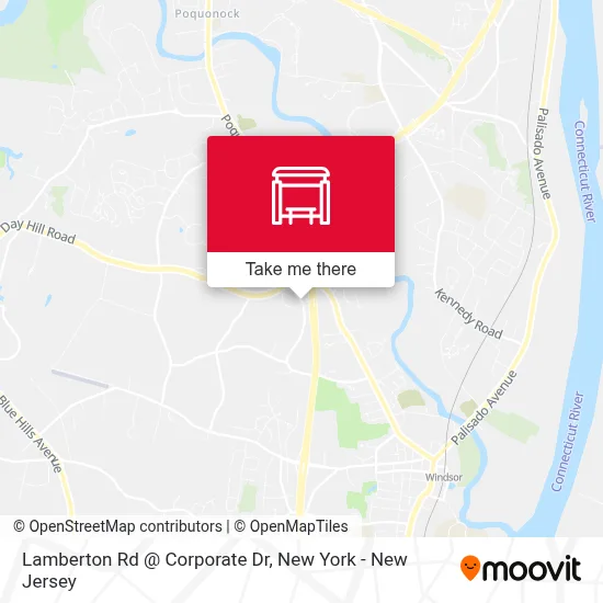 Lamberton Rd @ Corporate Dr map
