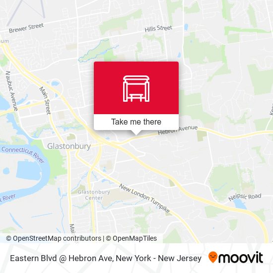 Mapa de Eastern Blvd @ Hebron Ave