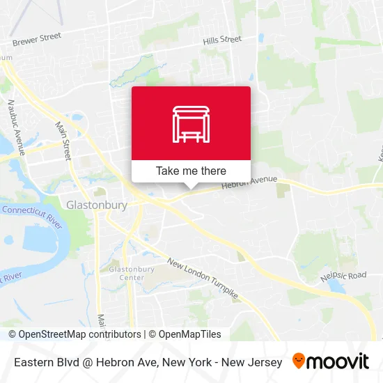 Eastern Blvd @ Hebron Ave map