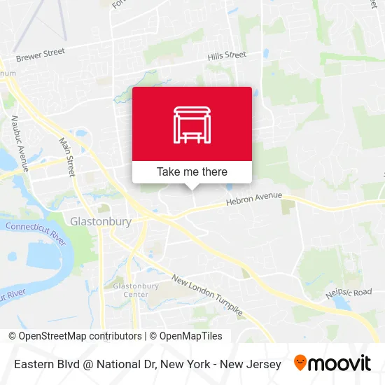 Eastern Blvd @ National Dr map