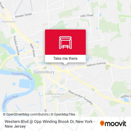 Western Blvd @ Opp Winding Brook Dr map