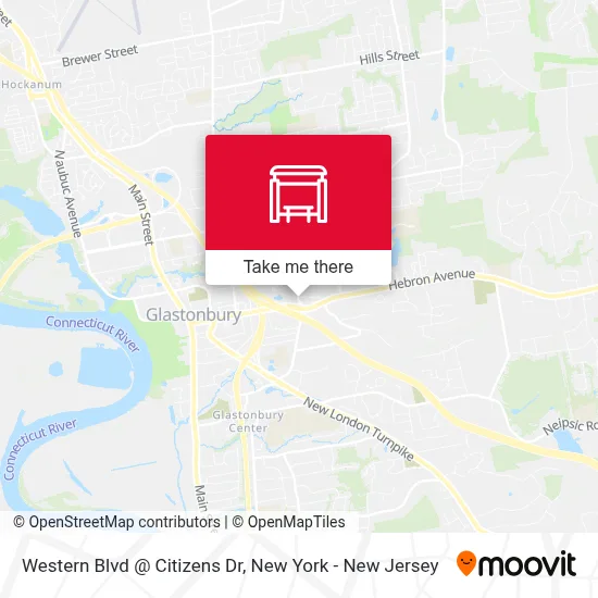 Western Blvd @ Citizens Dr map