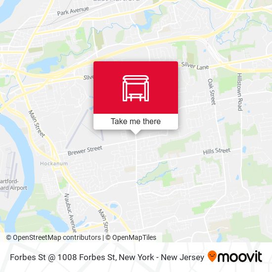 Mapa de Forbes St @ 1008 Forbes St