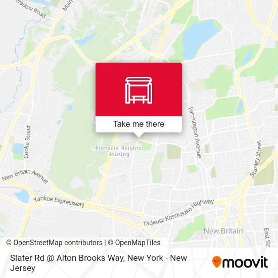 Slater Rd @ Alton Brooks Way map