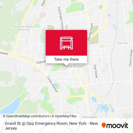 Mapa de Grand St @ Opp Emergency Room