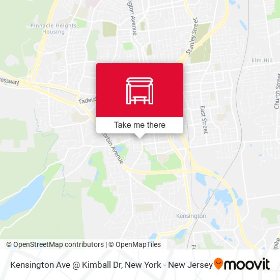 Mapa de Kensington Ave @ Kimball Dr