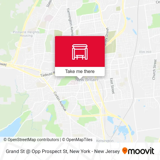 Grand St @ Opp Prospect St map