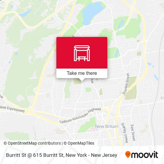 Burritt St @ 615 Burritt St map