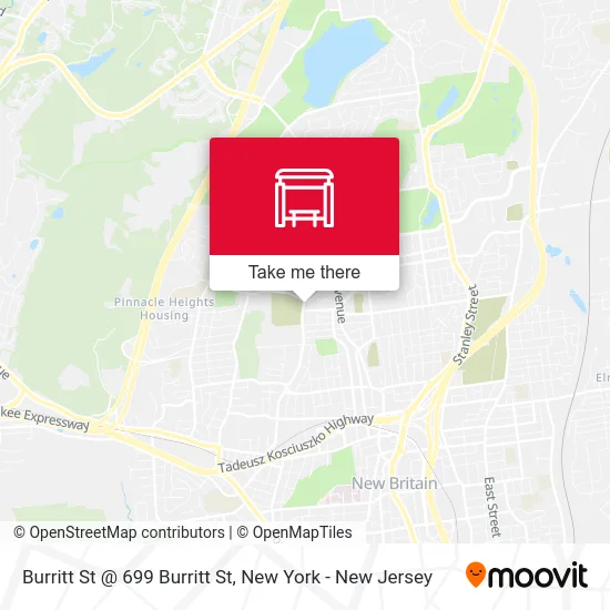 Burritt St @ 699 Burritt St map