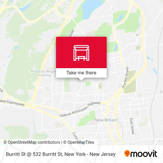 Burritt St @ 532 Burritt St map