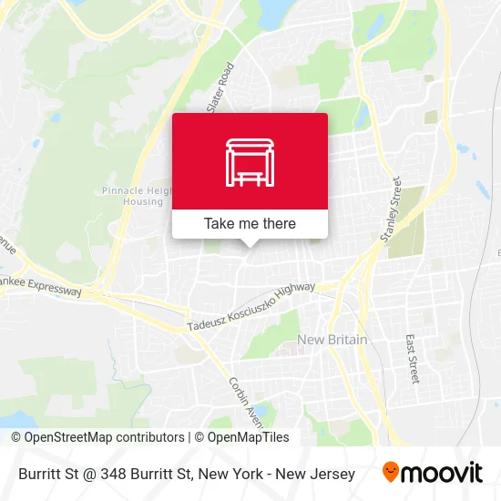 Burritt St @ 348 Burritt St map