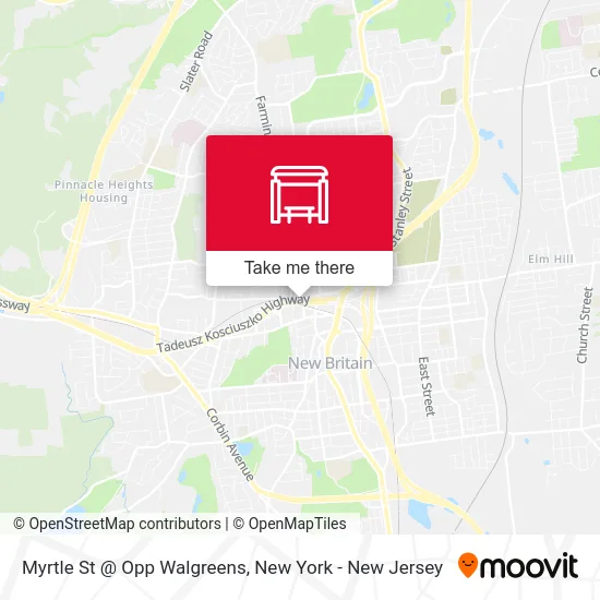 Myrtle St @ Opp Walgreens map