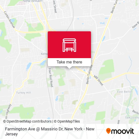 Mapa de Farmington Ave @ Massirio Dr