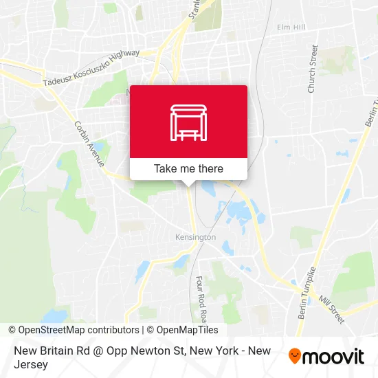 New Britain Rd @ Opp Newton St map